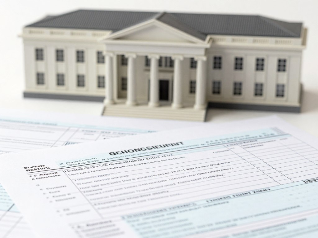 Government building representing public finance